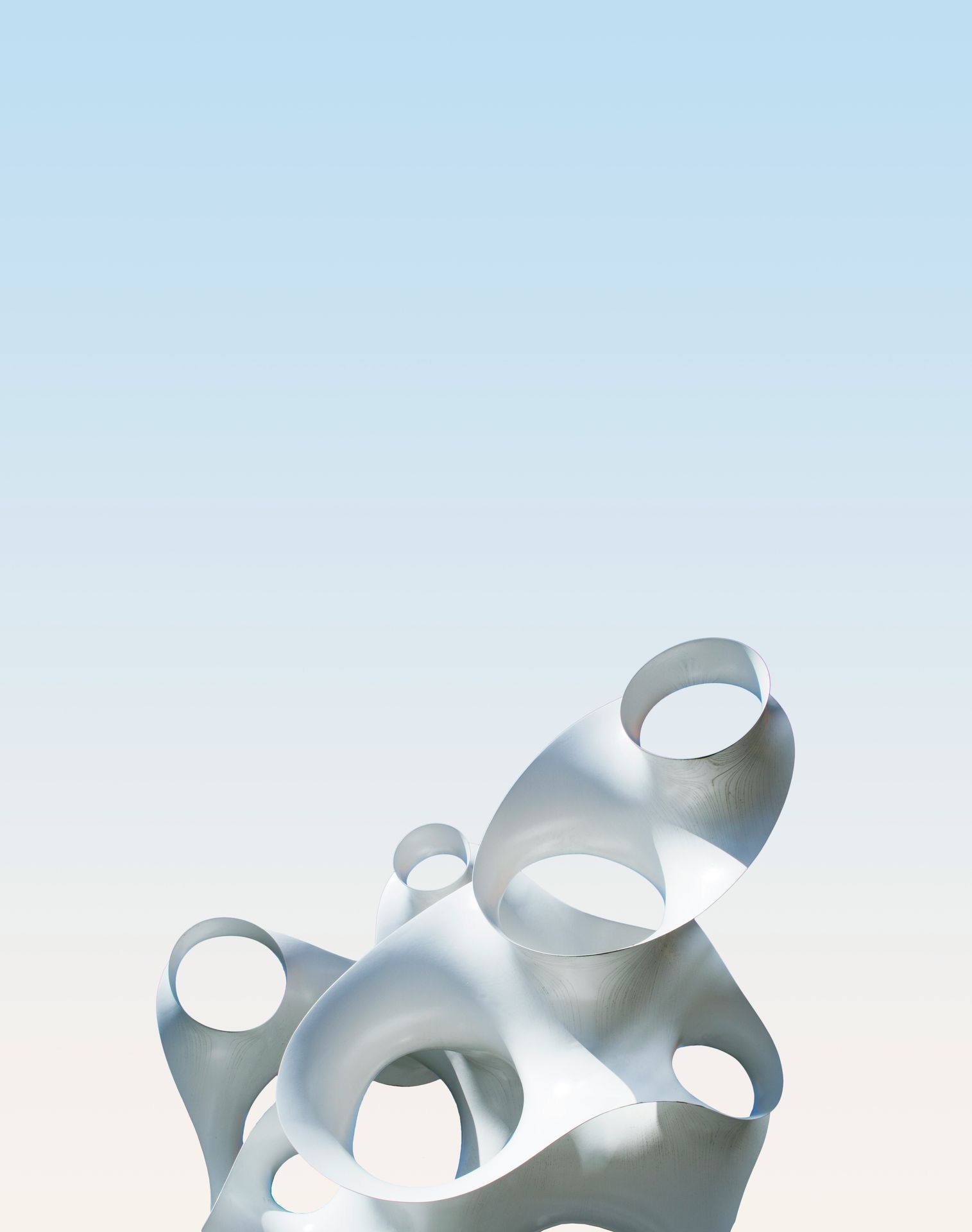 스테인리스 디자인 조각품 예시